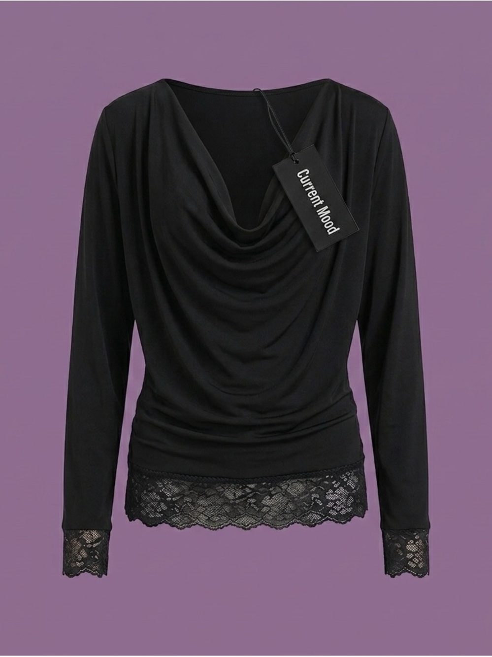 Current Mood x Dolls Kill - Vandal Beauty Cowl Top